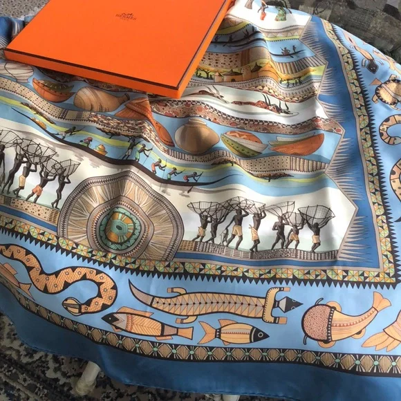 Hermes scarf - Picture 1 of 17